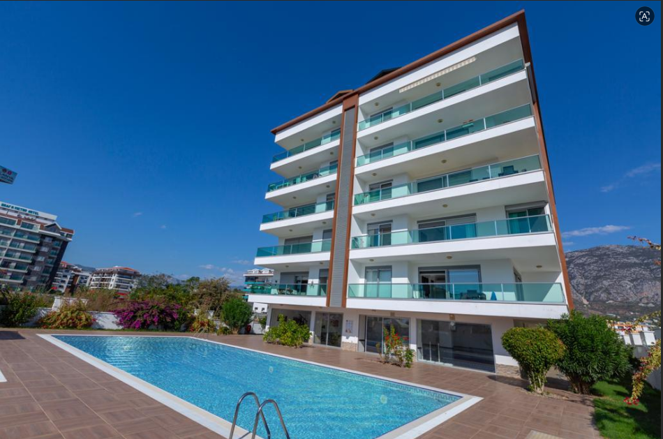 schöne luxus wohnung alanya mit meerblick