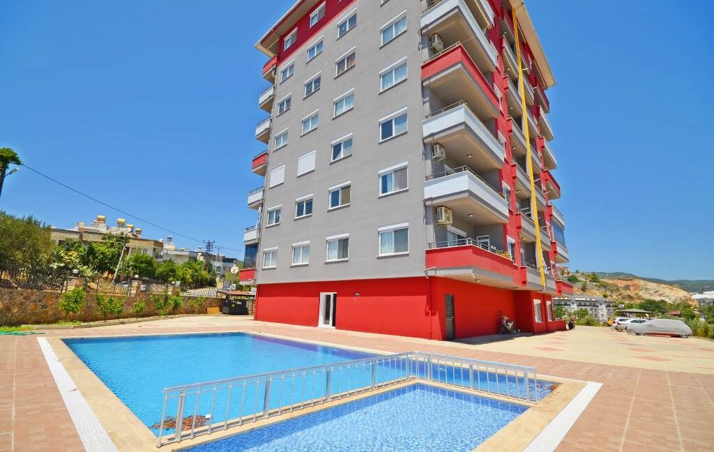 Strandnahe Erstbezug 3 Zimmer Wohnung in Alanya für 89000 Euro